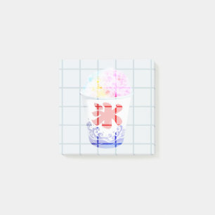 Japanese Shaved Ice Unique Post-it Notes