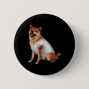 Japanese Shiba Inu Tattoo Dog Lover Pet Owners Dog 6 Cm Round Badge