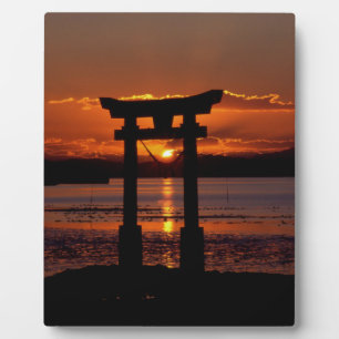 Japanese Shrine Nagao Plaque
