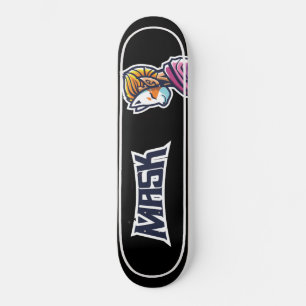 Japanese Skateboard, Black Japanese Skateboard. Skateboard