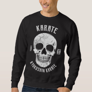 Japanese Skull Karate Sweatshirt