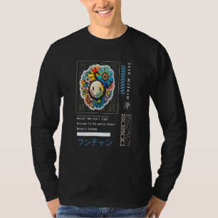 Japanese Slang Kidcore Aesthetic Flower T-Shirt