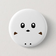 Japanese Snow Fairy White Button