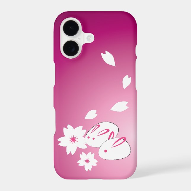 Japanese Snow Rabbits and Sakura (Back)