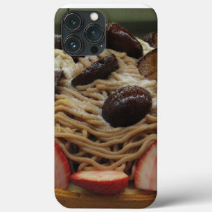 Japanese Spaghetti & Strawberry Cake iPhone 13 Pro Max Case
