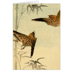 Japanese Sparrows no.1