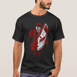 Japanese Spider Lily Flower in Soft Grunge Aesthet T-Shirt