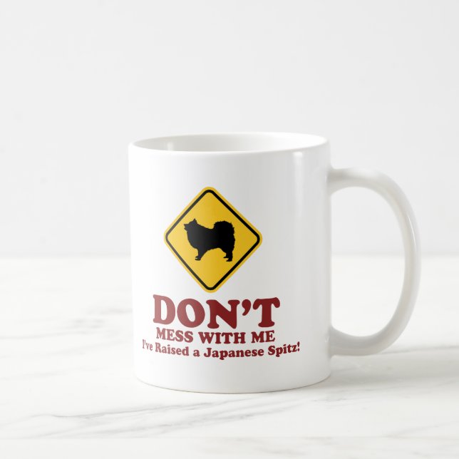 Japanese Spitz Coffee Mug (Right)
