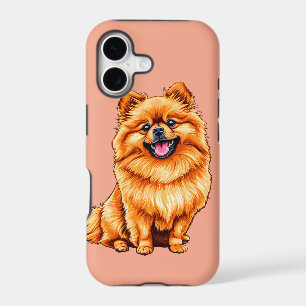 Japanese Spitz Dog Cute Yellow Puppy Pet Design