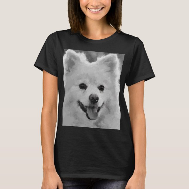Japanese Spitz T-Shirt (Front)