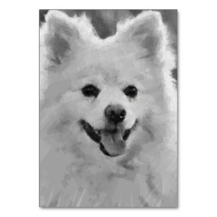 Japanese Spitz Table Number