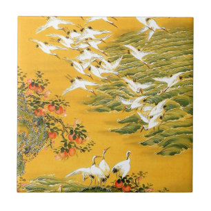 Japanese Storks image Tile