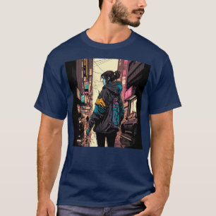 Japanese Street Cyberpunk Tokyo Streetwear 2 T-Shirt