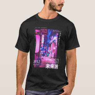 Japanese Street Cyberpunk Tokyo Streetwear Aesthet T-Shirt