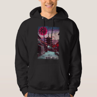 japanese street japan art anime hoodie