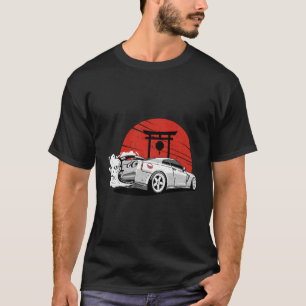Japanese Streetcar Racing Turbo Sports Car T-Shirt