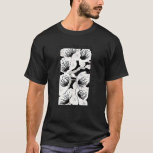 Japanese Streetwear Floral Flower Aesthetic Fashio T-Shirt