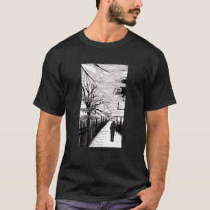 Japanese Streetwear Floral Flower Aesthetic Fashio T-Shirt