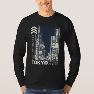 Japanese Streetwear Men Women Vintage Lofi Glitch  T-Shirt