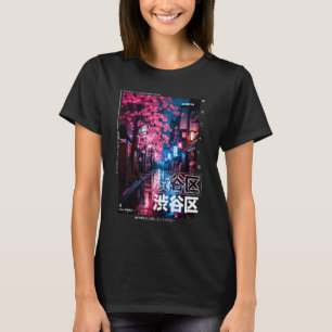 Japanese Streetwear Retro Aesthetic Shibuya Tokyo T-Shirt