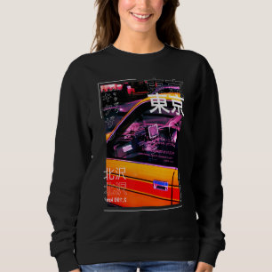 Japanese Streetwear Retro Vibes Aesthetic Tokyo Cy Sweatshirt