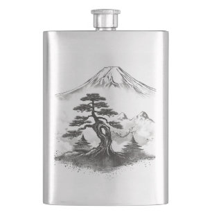 Japanese Style Collection Hip Flask
