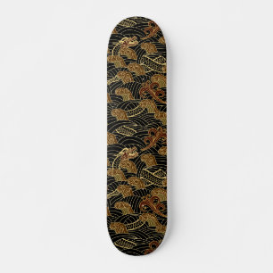 Japanese style Dragons Skateboard