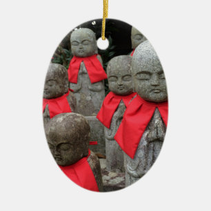Japanese Style Guardian Deity Of Children Japan Ceramic Ornament