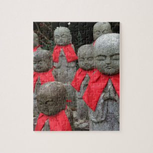 Japanese Style Guardian Deity Of Children Japan Jigsaw Puzzle