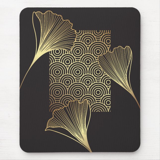 Japanese style line art mouse pad (Front)