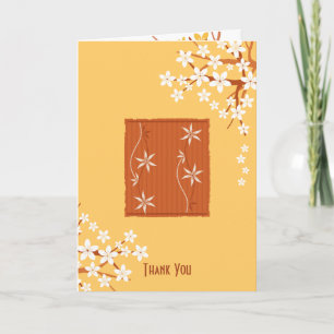 Japanese Style Ornament Gifts Thank You Card
