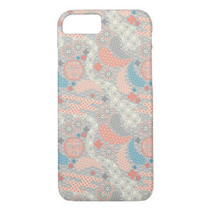Japanese style pattern. Illustration. iPhone 8/7 Case