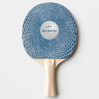 Japanese Style Table Tennis, Personalised Name Ping Pong Paddle
