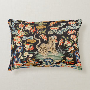 Japanese style tiger  pouf decorative cushion