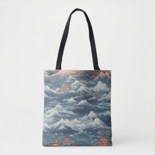 Japanese style tote bag