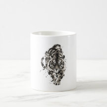 Japanese Sumi-e Tigar – Traditional Japanese Ink