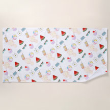 Japanese Summer Vibes Beach Shaved Ice Fireworks 