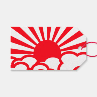 Japanese Sun Rising  Gift Tags