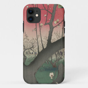 Japanese sunrise sunset plum estate trees iPhone 11 case