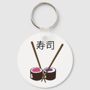 Japanese Sushi Chopsticks Key Ring