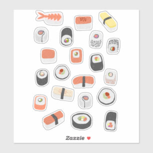 Japanese Sushi Nigiri Maki Roll