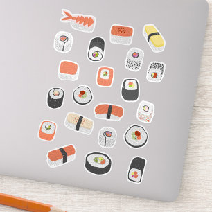 Japanese Sushi Nigiri Maki Roll