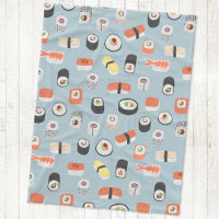 Japanese Sushi Nigiri Maki Roll Pattern