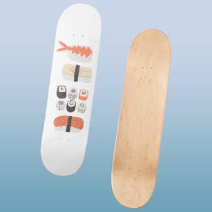 Japanese Sushi Skateboard