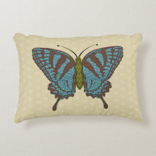 Japanese Swallowtail Accent Pillow