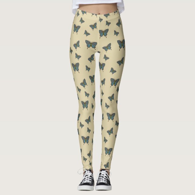 Japanese Swallowtail Leggings (Front)