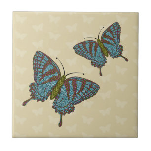Japanese Swallowtail Tile