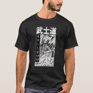 Japanese Swordsmen Samurai Bushido Code Warrior T-Shirt
