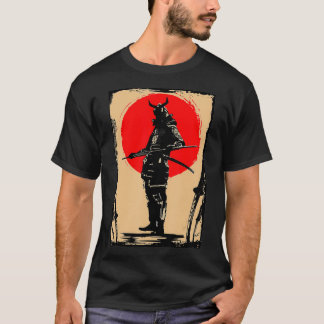 Japanese Swordsmen Samurai Bushido Miyamoto Musash T-Shirt