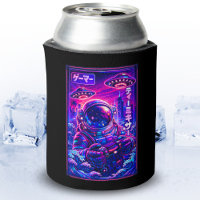 Japanese Synthwave Sci Fi UFO Astronaut Cool Gamer